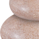  Meridian Pumpkin Pink Marble 3 pc Decorative Object IMAGE 3