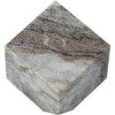  Meridian Block Brown Marble Decorative Cube IMAGE 3