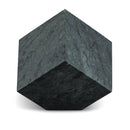  Meridian Block Green Marble Decorative Cube IMAGE 1