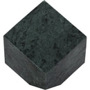  Meridian Block Green Marble Decorative Cube IMAGE 3