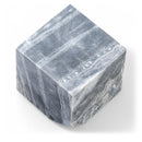  Meridian Block Panda Marble Decorative Cube IMAGE 1