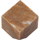  Meridian Block Pink Marble Decorative Cube IMAGE 3