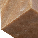  Meridian Block Pink Marble Decorative Cube IMAGE 4