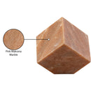  Meridian Block Pink Marble Decorative Cube IMAGE 6