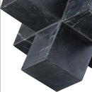  Meridian Jack Black Marble Decorative Jack Object IMAGE 4