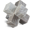  Meridian Jack Brown Marble Decorative Jack Object IMAGE 1