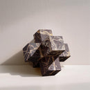  Meridian Jack Cherry Marble Decorative Jack Object IMAGE 2