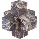  Meridian Jack Cherry Marble Decorative Jack Object IMAGE 3