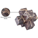  Meridian Jack Cherry Marble Decorative Jack Object IMAGE 6