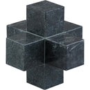  Meridian Jack Green Marble Decorative Jack Object IMAGE 3