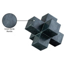  Meridian Jack Green Marble Decorative Jack Object IMAGE 6