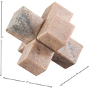  Meridian Jack Pink Marble Decorative Jack Object IMAGE 5