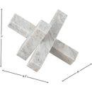  Meridian Stix Brown Marble Decorative Object IMAGE 5