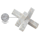  Meridian Stix Brown Marble Decorative Object IMAGE 6