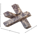  Meridian Stix Cherry Marble Decorative Object IMAGE 5