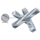  Meridian Stix Panda Marble Decorative Object IMAGE 6