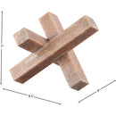  Meridian Stix Pink Marble Decorative Object IMAGE 5