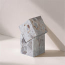  Meridian Quad Beige Marble Decorative Cube IMAGE 2