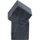  Meridian Quad Black Marble Decorative Cube IMAGE 3