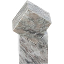  Meridian Quad Brown Marble Decorative Cube IMAGE 3