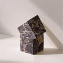  Meridian Quad Cherry Marble Decorative Cube IMAGE 2