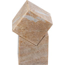  Meridian Quad Pink Marble Decorative Cube IMAGE 3