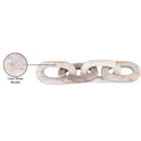  Meridian Lynx Beige Marble Decorative Chain Links IMAGE 6