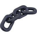 Meridian Lynx Black Marble Decorative Chain Links IMAGE 3