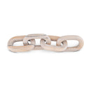  Meridian Lynx Pink Marble Decorative Chain Links IMAGE 1