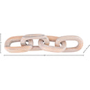  Meridian Lynx Pink Marble Decorative Chain Links IMAGE 5