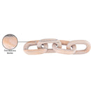 Meridian Lynx Pink Marble Decorative Chain Links IMAGE 6