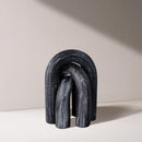  Meridian Arco Black Marble 3 pc Decorative Object IMAGE 2