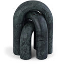  Meridian Arco Green Marble 3 pc Decorative Object IMAGE 1