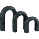  Meridian Arco Green Marble 3 pc Decorative Object IMAGE 3