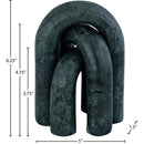  Meridian Arco Green Marble 3 pc Decorative Object IMAGE 5