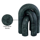  Meridian Arco Green Marble 3 pc Decorative Object IMAGE 6