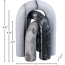  Meridian Arco Panda Marble 3 pc Decorative Object IMAGE 5