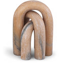  Meridian Arco Pink Marble 3 pc Decorative Object IMAGE 1