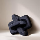  Meridian Bond Black Marble Decorative Knot IMAGE 2