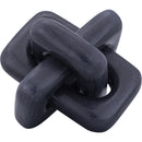  Meridian Bond Black Marble Decorative Knot IMAGE 3
