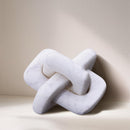  Meridian Bond White Marble Decorative Knot IMAGE 2