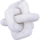  Meridian Bond White Marble Decorative Knot IMAGE 3