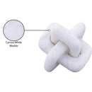  Meridian Bond White Marble Decorative Knot IMAGE 6