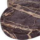  Meridian Rimini Cherry Clover Shaped Marble Tray IMAGE 4