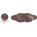  Meridian Rimini Cherry Clover Shaped Marble Tray IMAGE 6