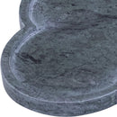  Meridian Rimini Green Clover Shaped Marble Tray IMAGE 4