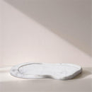  Meridian Arezzo White Marble Tray IMAGE 2