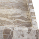  Meridian Barletta Beige Square Marble Tray IMAGE 4