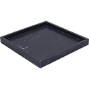  Meridian Barletta Black Square Marble Tray IMAGE 3
