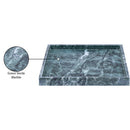  Meridian Barletta Green Square Marble Tray IMAGE 6